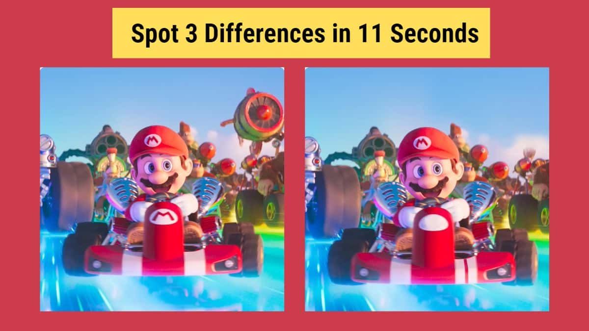 Super Mario Spot the Difference Game for Kids - Play Nintendo