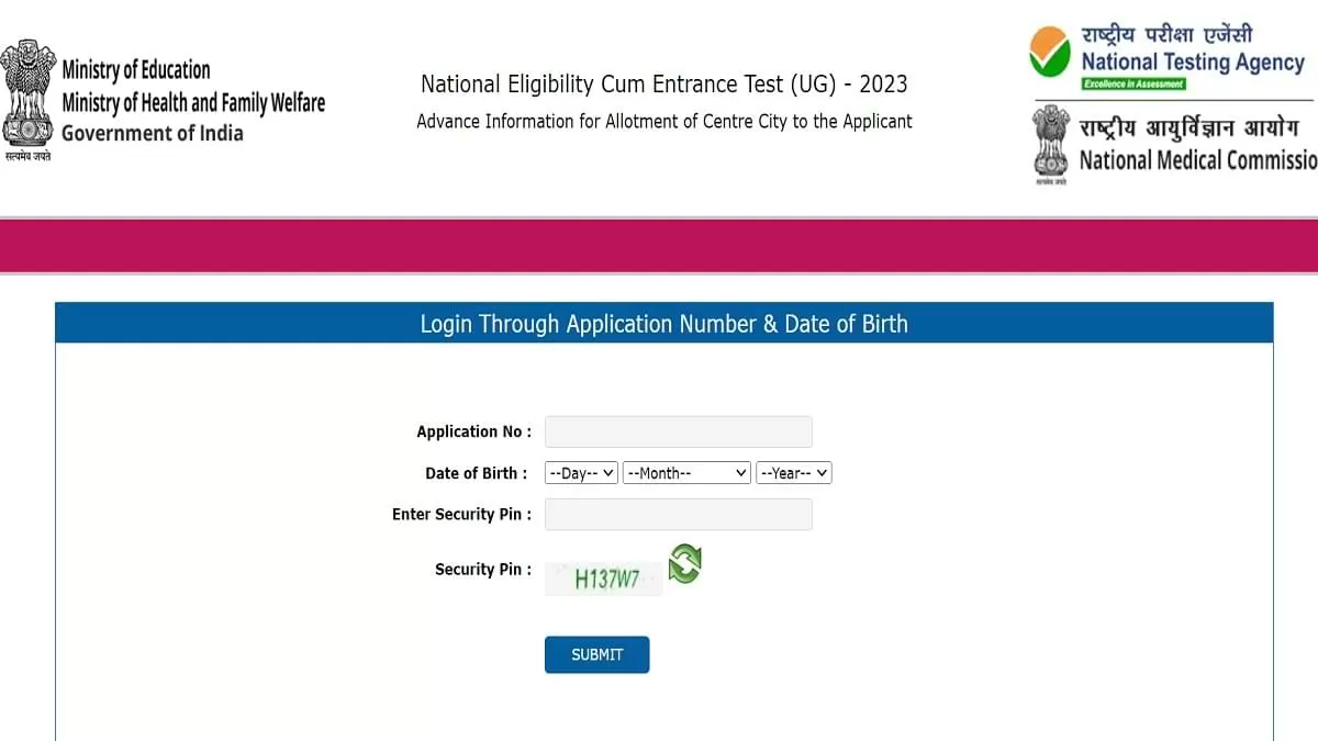 NEET UG Admit Card 2023 Out, Get Direct Link Here
