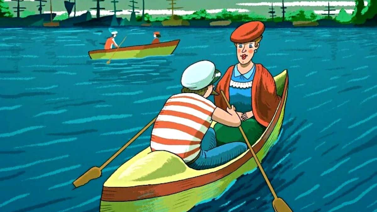 Optical Illusion: Only true detectives can spot the hidden boatman in the lake in 9 seconds!