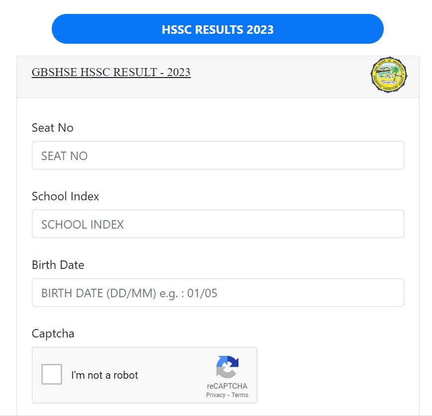 Check Goa Board Results 2023 by Seat Number