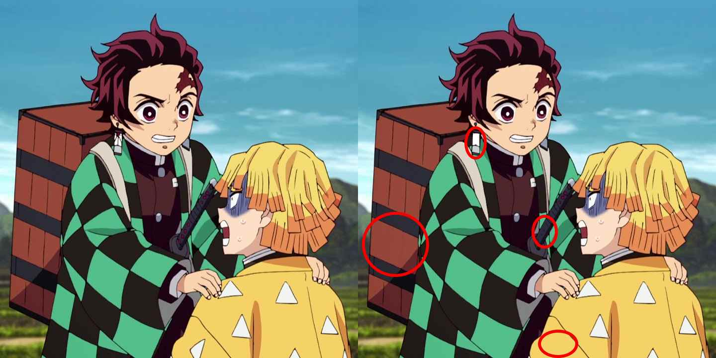 Can You Spot 4 Differences In The Demon Slayer Images In 17 Seconds?