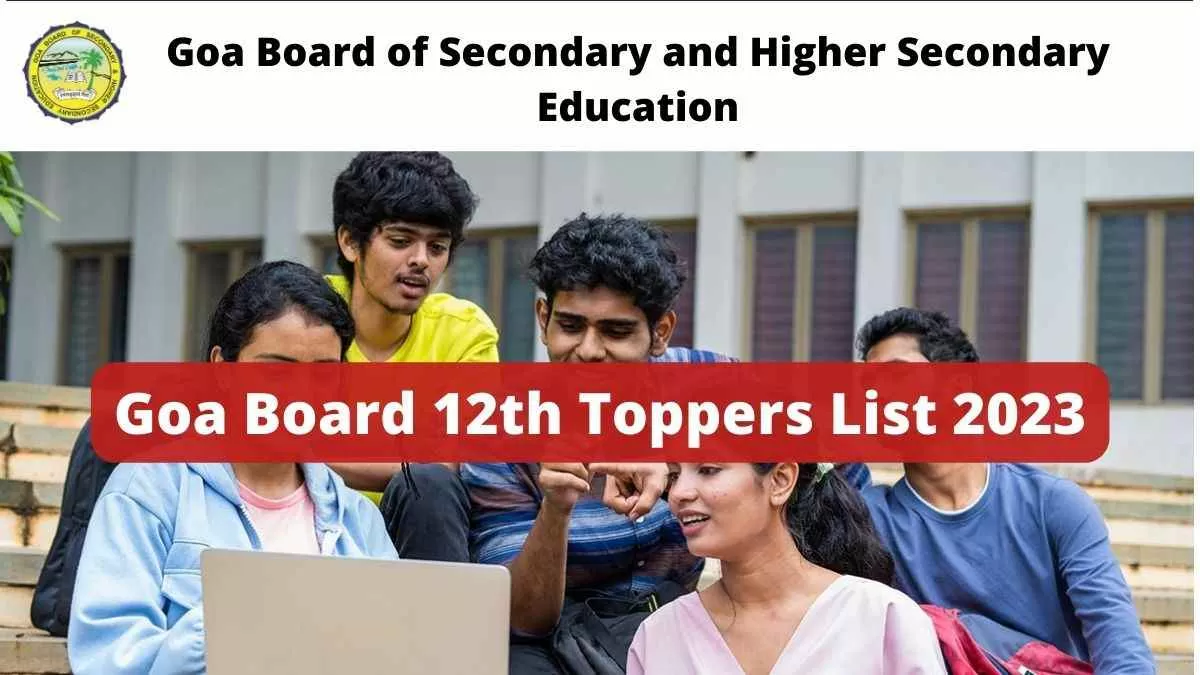  Goa Board 12th Toppers List 2023