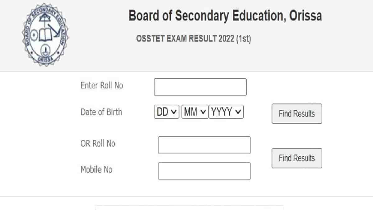 OSSTET परिणाम 2023 bseodisha.ac.in पर: OTET मार्क्स डाउनलोड लिंक देखें