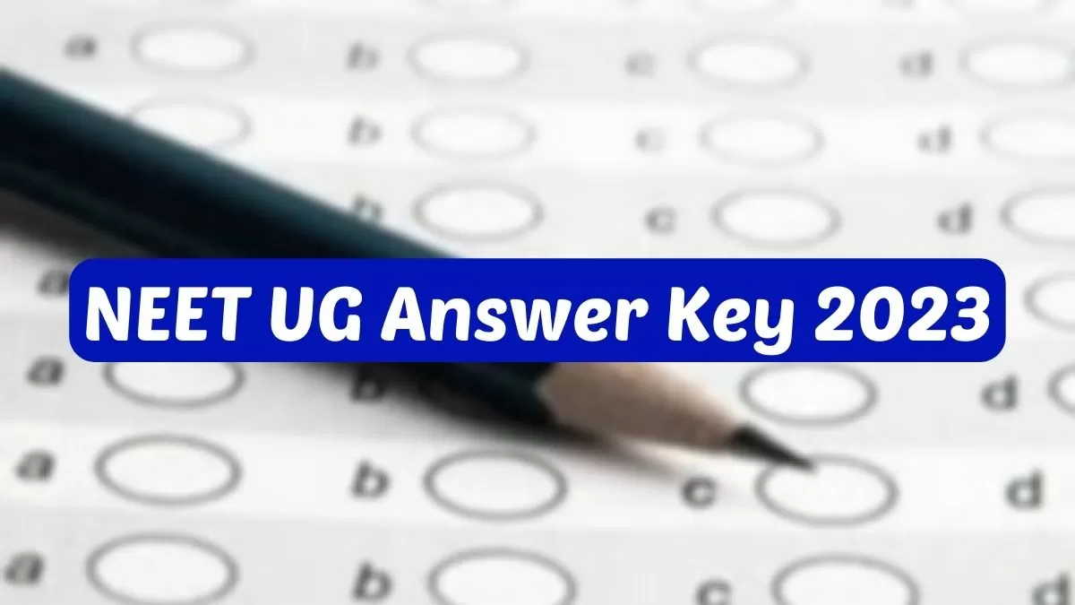 NEET UG Answer Key 2023 by Coaching Institutes - Allen Kota, Resonance and Aakash Institute