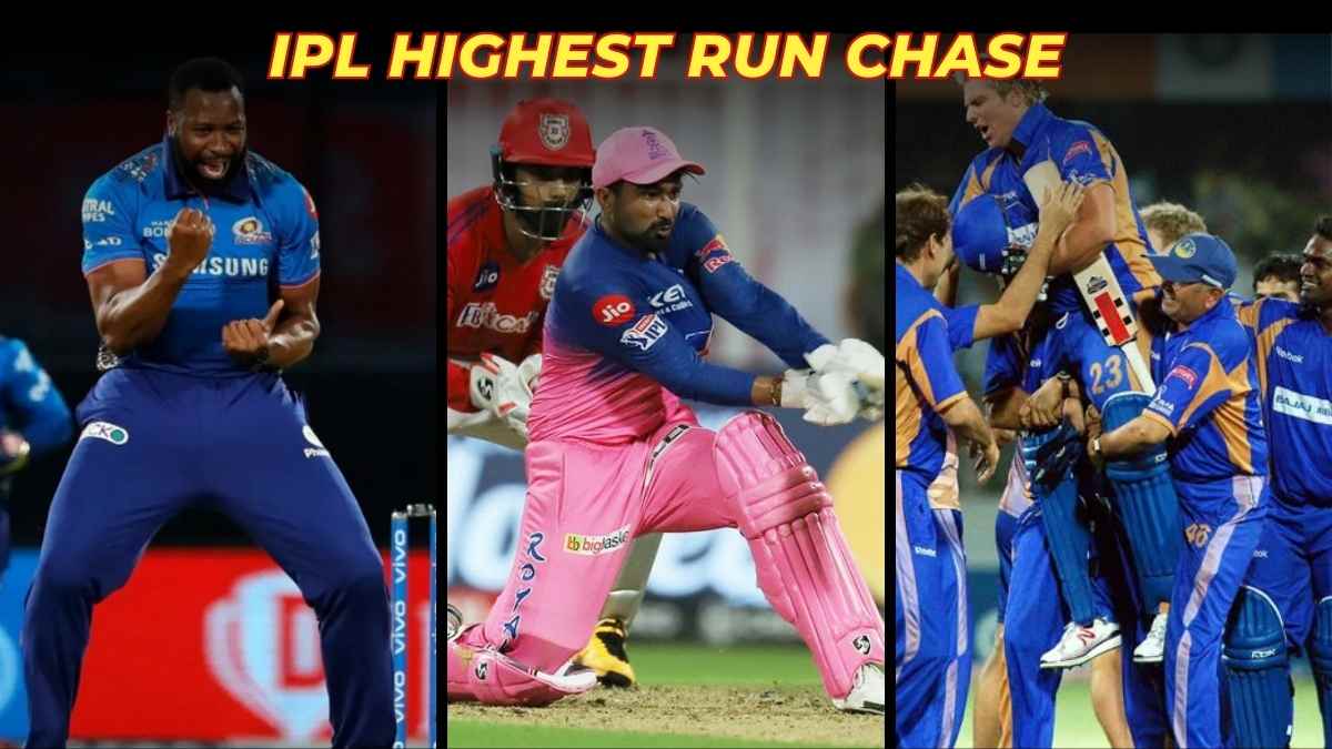 Highest Successful Run Chases in IPL History