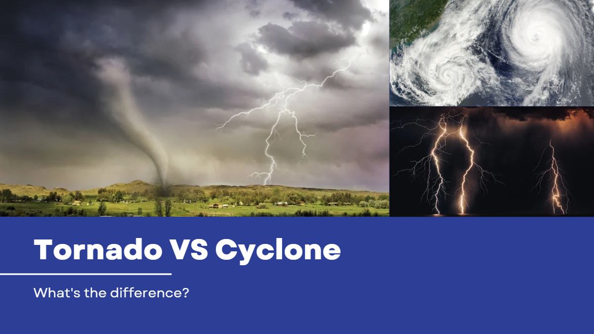 What is the difference between Tornado and Cyclone?