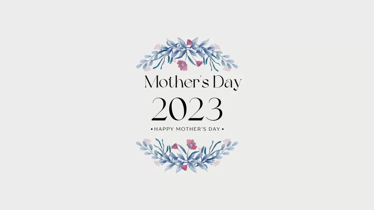 Floral Mother's Day Logo Graphic by st · Creative Fabrica