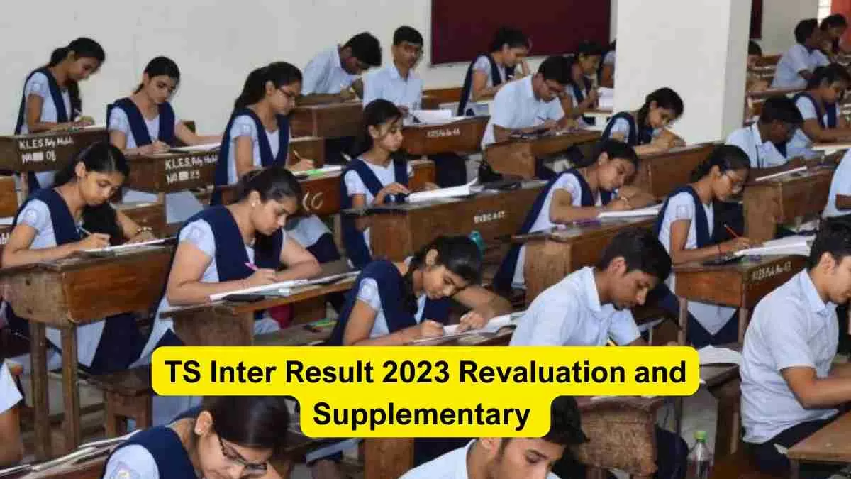 TS Inter Result 2023 Revaluation and Supplementary 