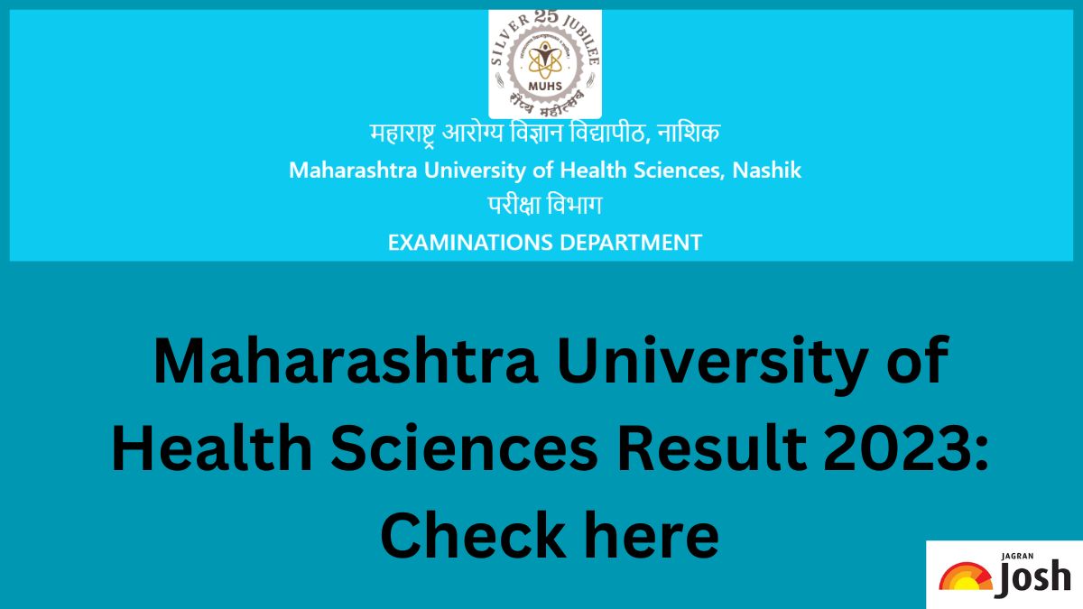 MUHS Result 2023 OUT at muhs.ac.in Direct Link to Download UG and