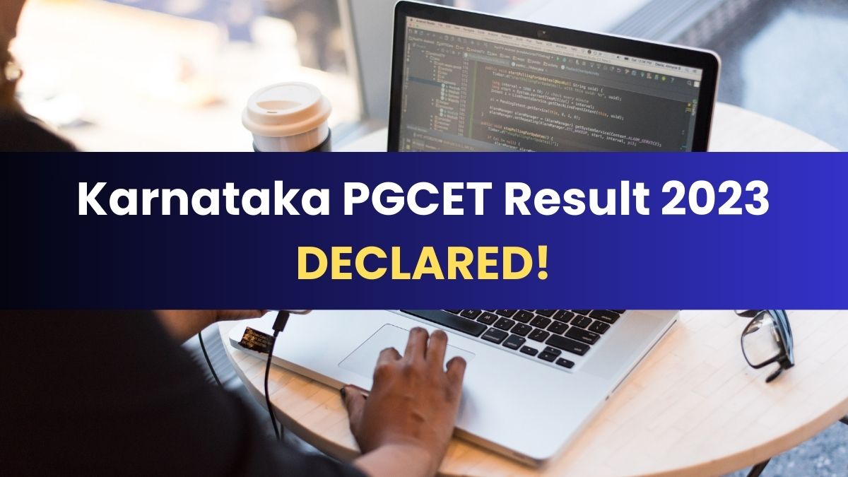 Karnataka PGCET Exam 2023 - Date, Result (Out), Cutoff, Counselling