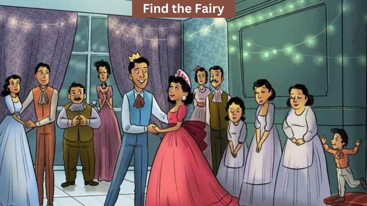 Test your visual prowess by finding a fairy in the party in 6 seconds!