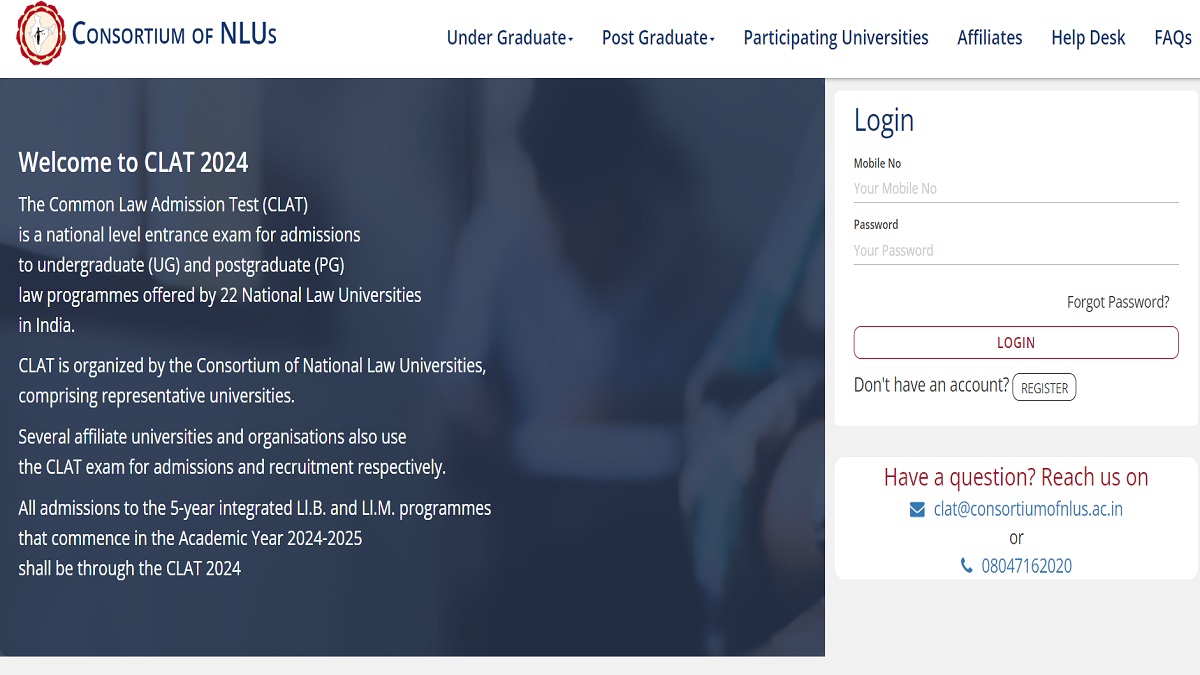 CLAT Admit Card 2024 Expected Soon at consortiumofnlus.ac.in