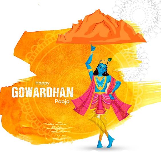 Happy Govardhan Puja Posters