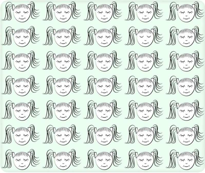 find odd one out optical illusions