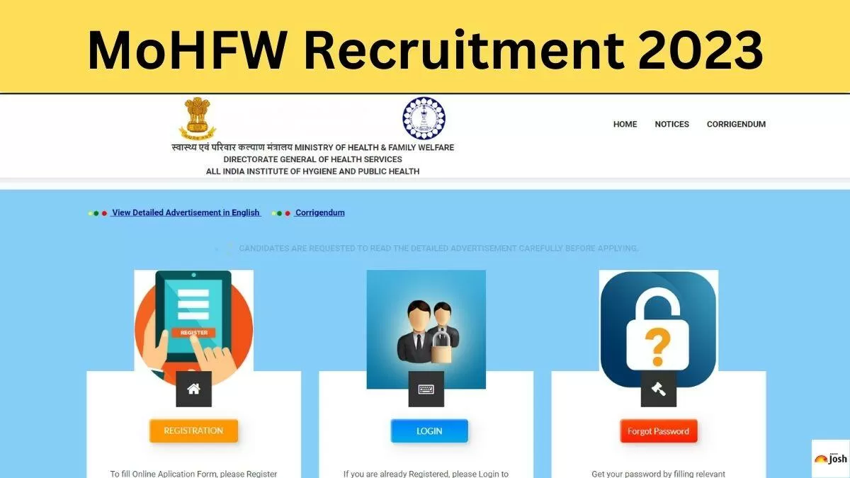 MoHFW Recruitment 2023: Application Form For 487 Group B And C Posts At ...