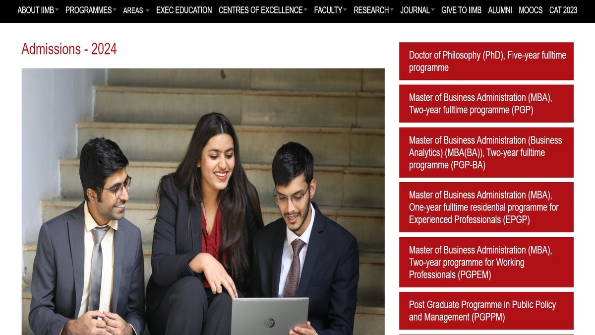 IIM Bangalore Admission Test For PGPEM, PhD Programmes To Be Held On ...