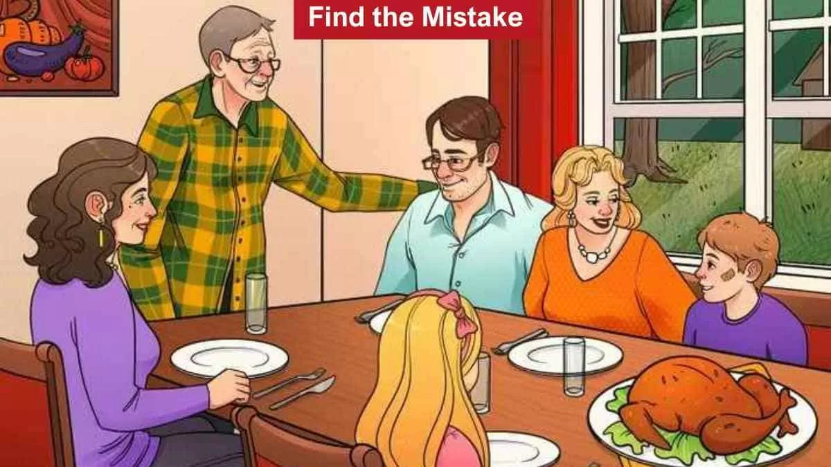 Find the mistake dining table picture