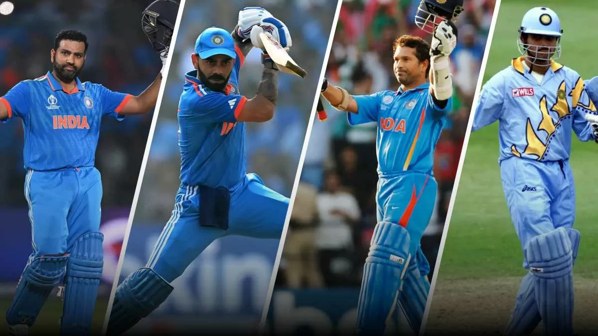 Most Runs By Indian Players In ODI World Cup: #1 Sachin Tendulkar, #2 ...