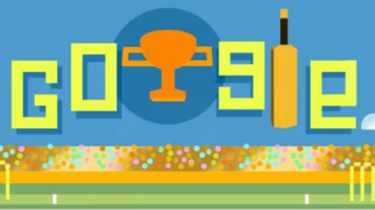 Google Doodle Celebrates the 2023 ICC Men's Cricket World Cup Between