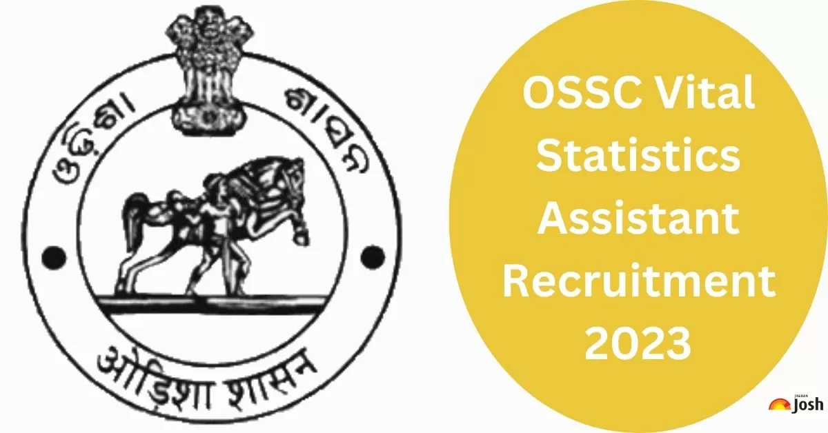 OSSC Vital Statistics Recruitment 2023