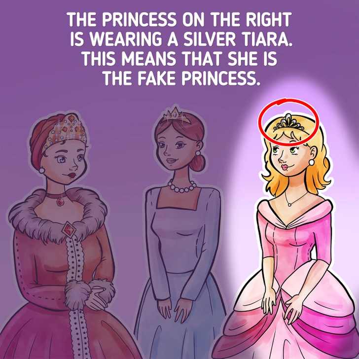 the fake princess is here
