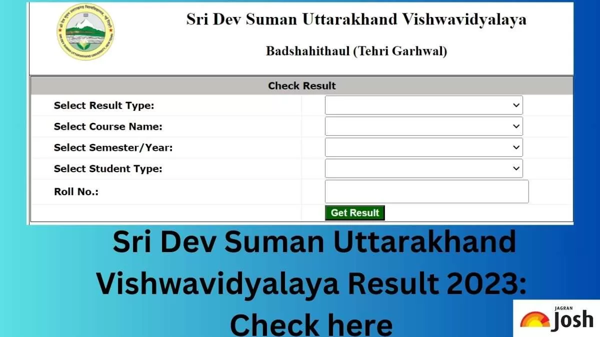 Direct link to download SDSUV Result 2023 PDF here.