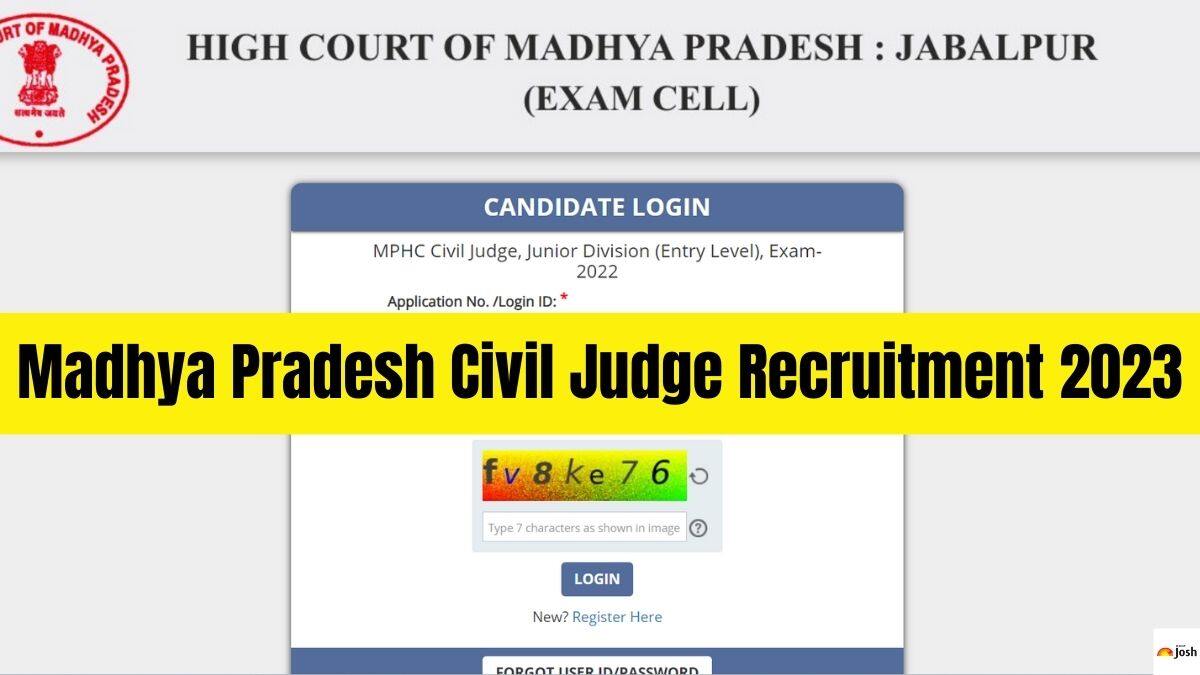 Get all the details of Madhya Pradesh Civil Judge Recruitment 2023 here. 