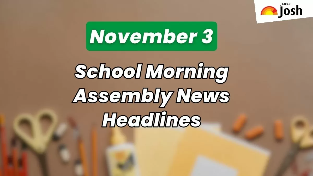 today's latest news in english for school assembly for students