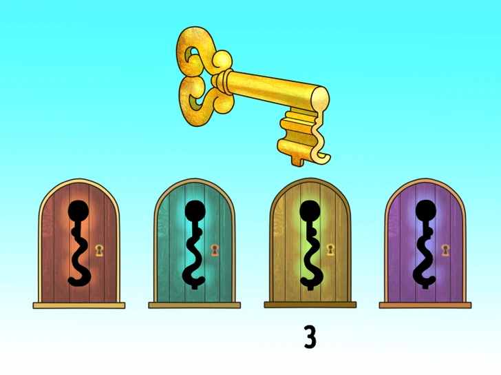 This one is the right keyhole