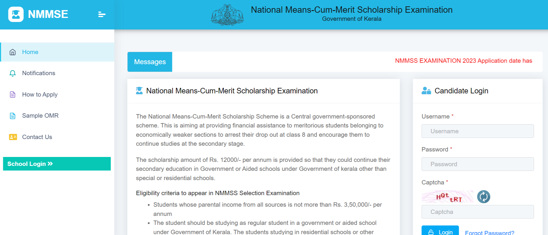 Kerala NMMS 2023 Exam Schedule Revised, Check Datesheet Here ...