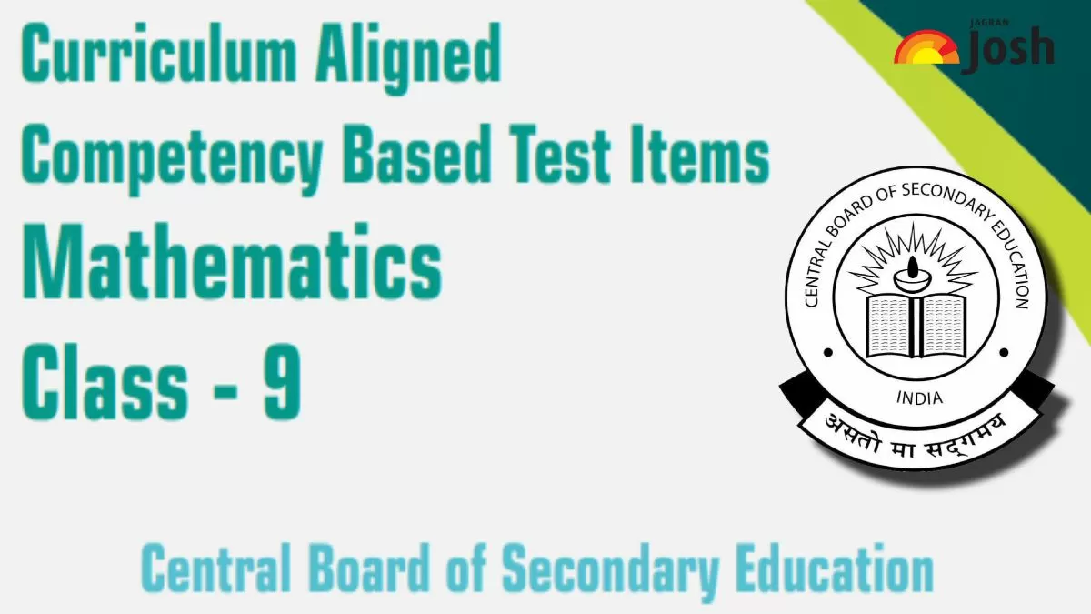 Get here class 9 Maths chapter-wise Competency Based Question paper.