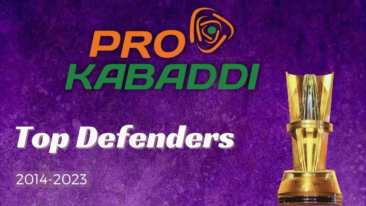 List of Pro Kabaddi League's Top Defenders in All Seasons                      