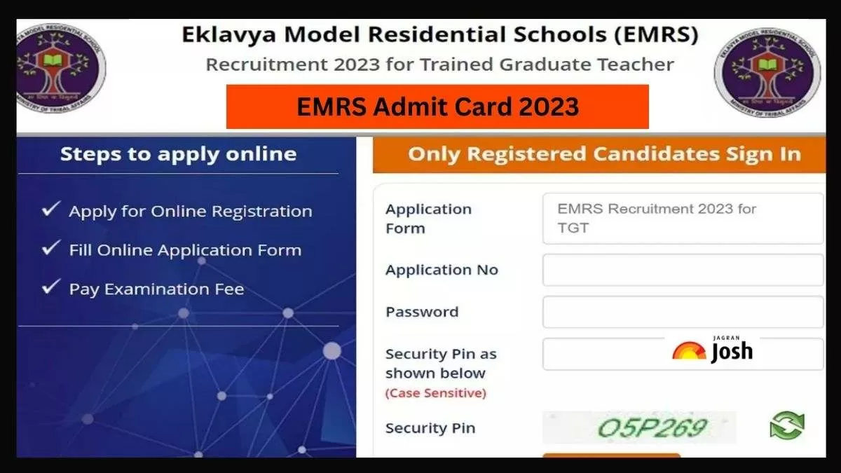 EMRS Admit Card 2023 expected soon: download at emrs.tribal.gov.in