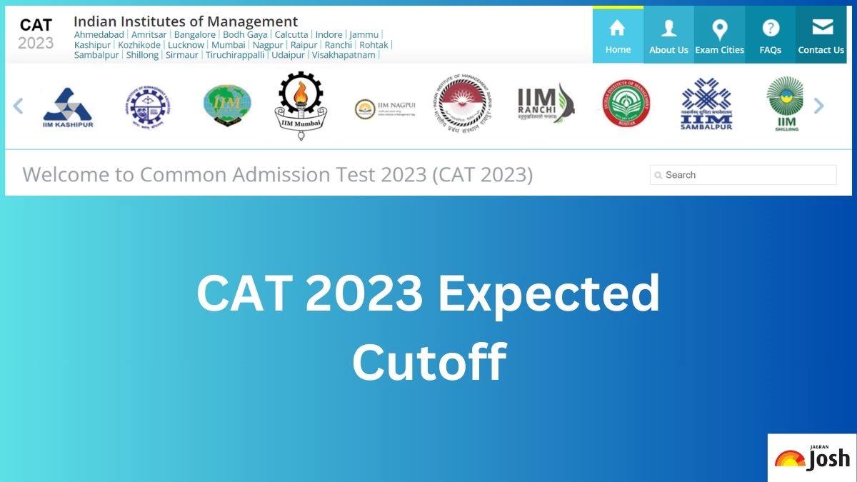 CAT Cut Off 2023 - Check CAT Expected and Previous Years CutOff Marks