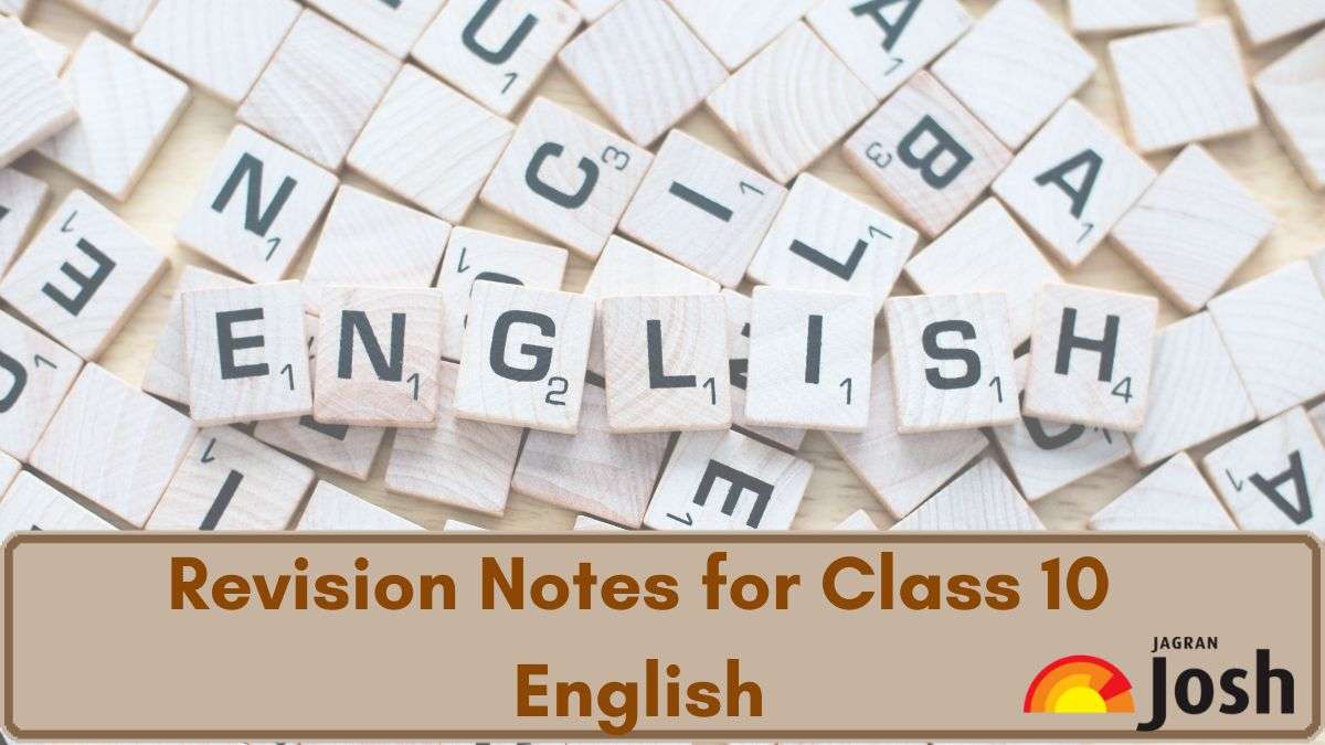 Download PDF for CBSE Class 10 English Quick Revision Notes