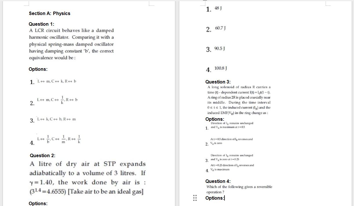 JEE Main Mock Test 2024 PDF: Download Free JEE Main Test Series With ...