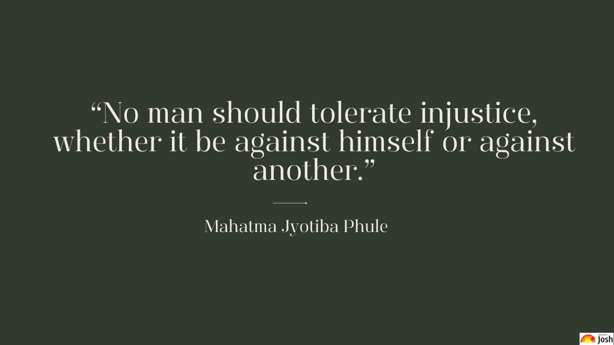 Mahatma Jyotiba Phule Quotes: Best, Famous, Success Quotes by Jyotiba Phule