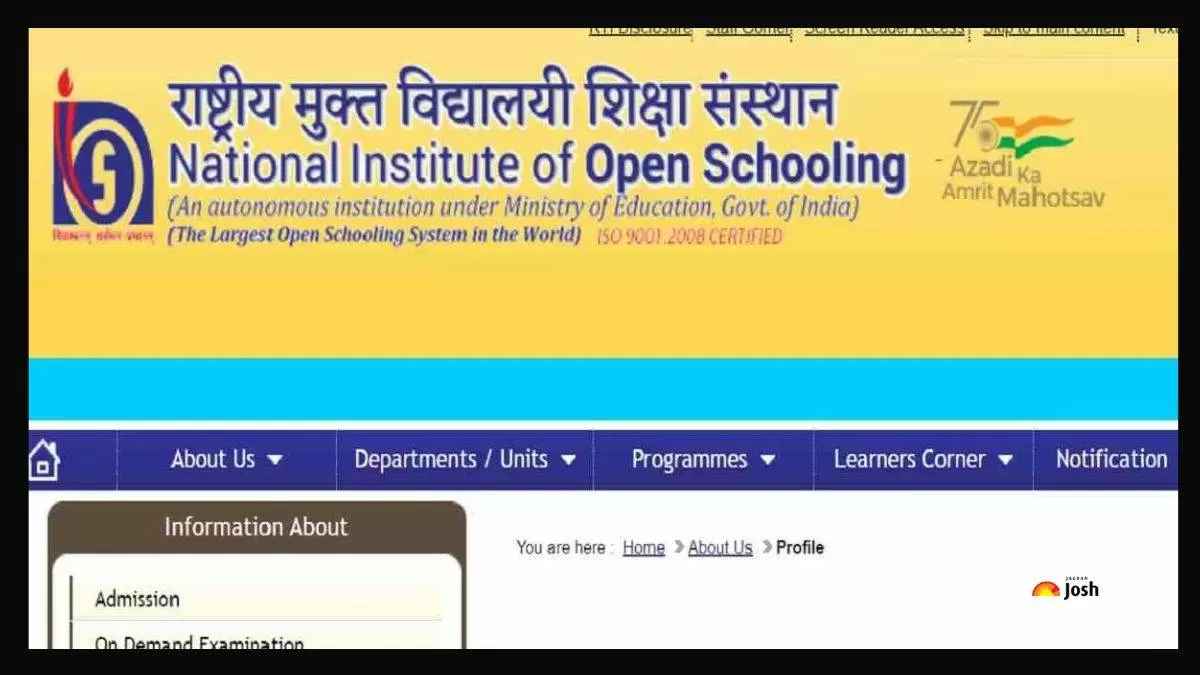 NIOS Recruitment 2023: ग्रुप ए, बी, सी के 62 पदों के लिए ऑनलाइन आवेदन ...