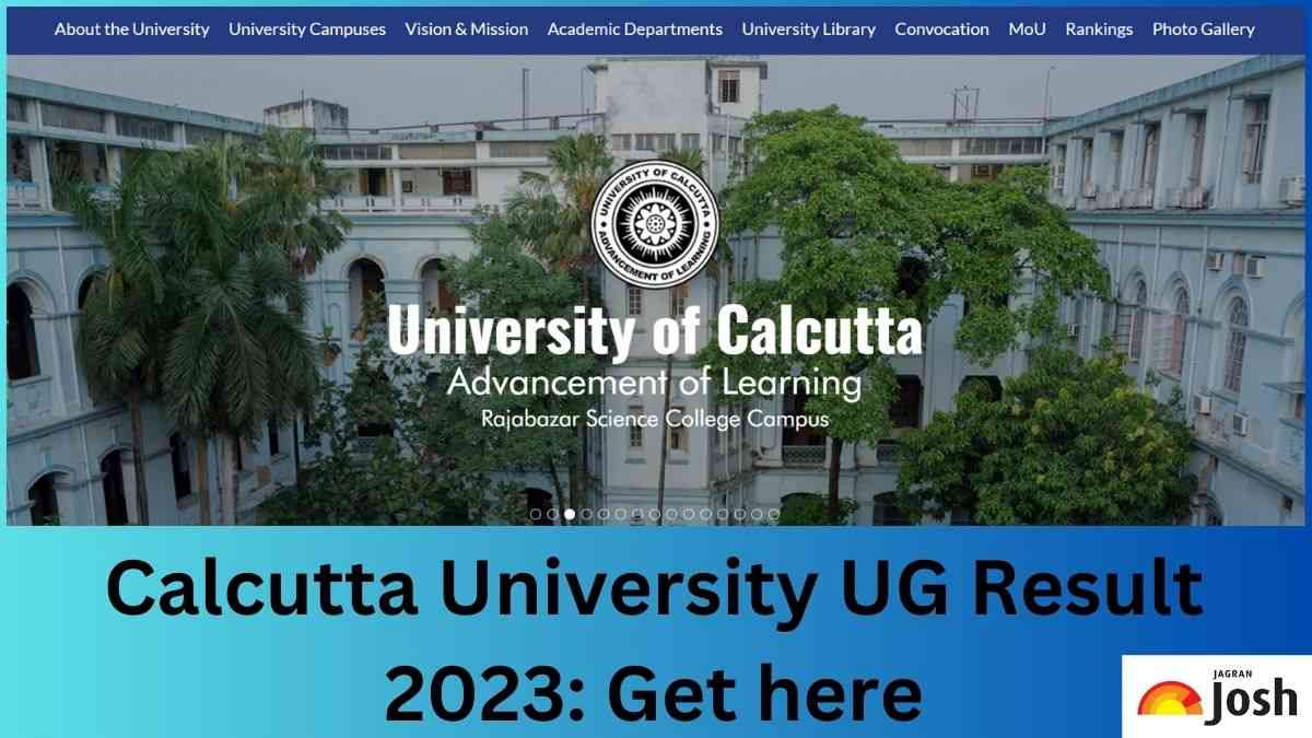 Calcutta University Result OUT: Direct Link to Download UG Result at wbresults.nic.in