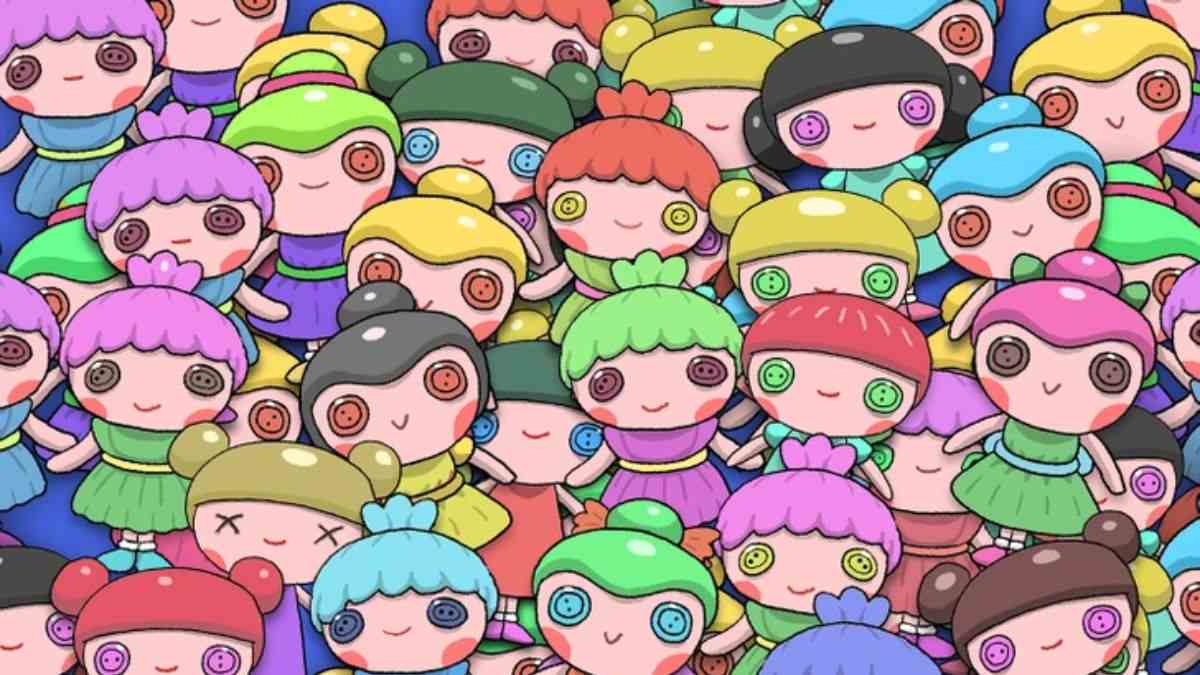 Optical Illusion To Test Your IQ: Can You Find The Hidden Doll Without Button Eyes In The Picture Under 15 Secs?