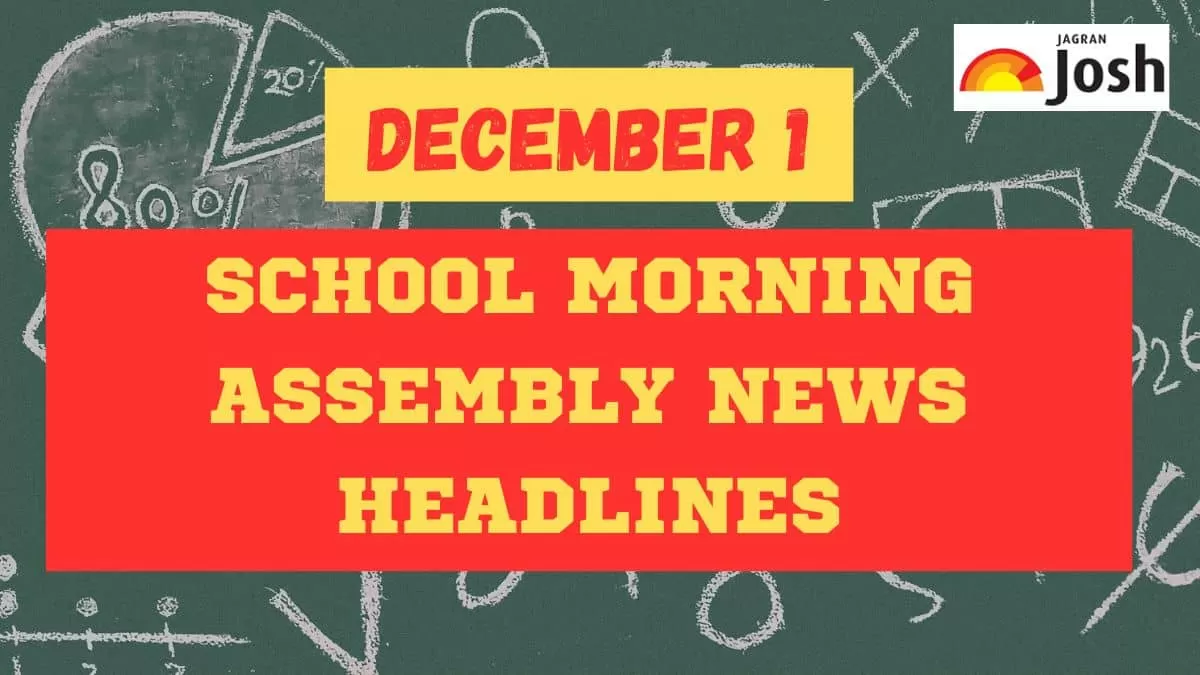 tomorrow latest news in english for school assembly