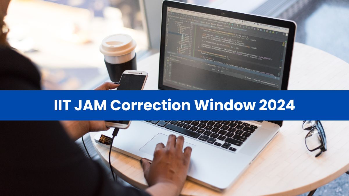IIT JAM Correction Window 2024