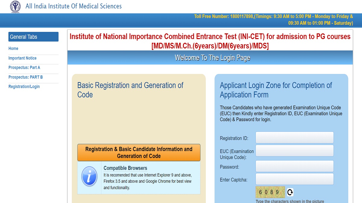 INICET January 2024 session counselling
