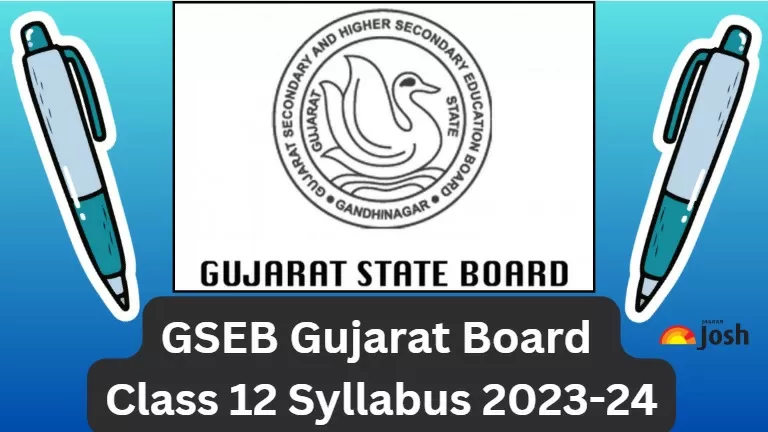 Get here GSEB HSC Class 12 Syllabus 2023-24 pdf to download