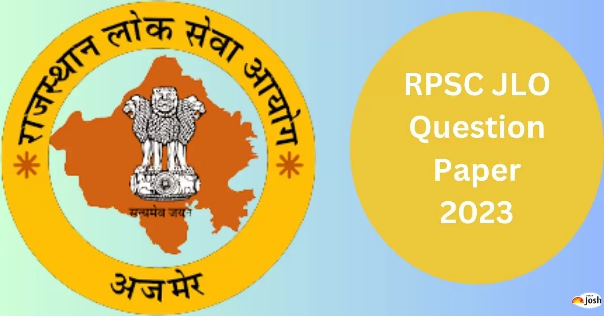 RPSC JLO Question Paper, Download Shift wise Paper