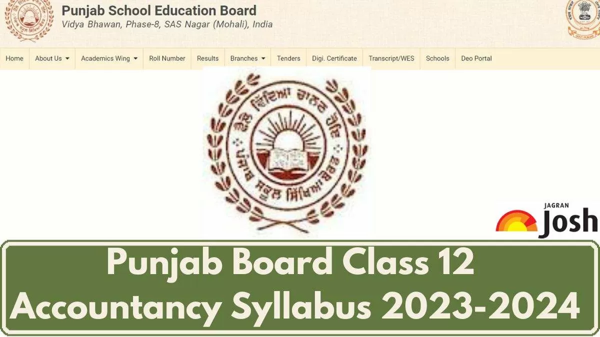 Get direct link to download the Class 12 Accountancy sample paper PDF for Punjab Board