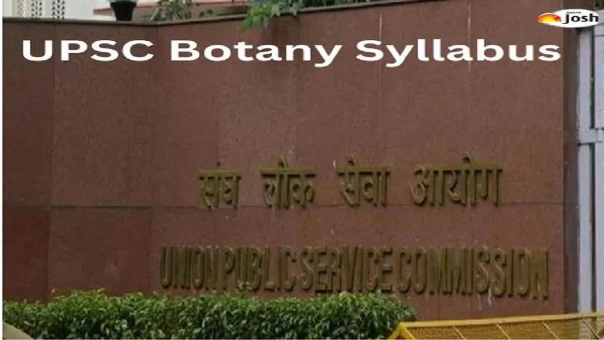UPSC Botany Syllabus