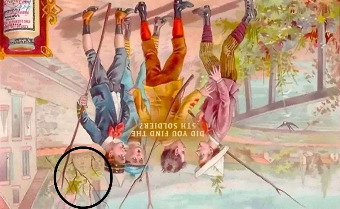 hidden faces optical illusions