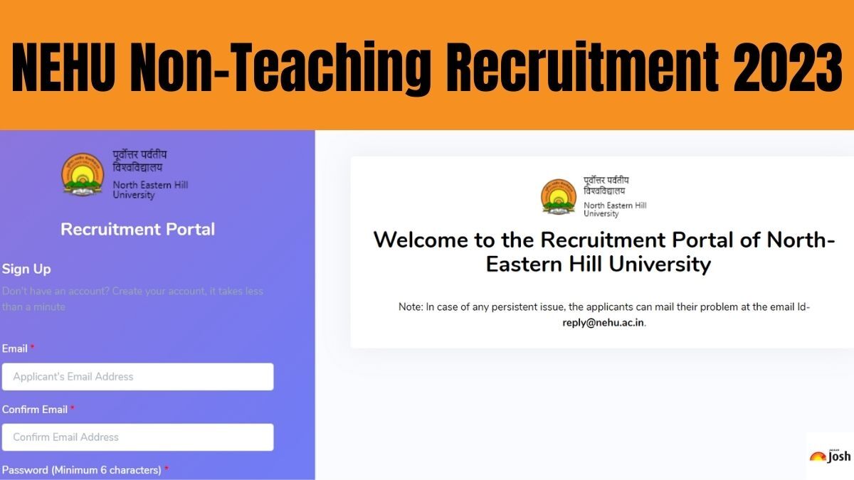 NEHU Recruitment 2023 Registration Begins for 154 Non-Teaching Posts at nehu.ac.in, Direct Link Here