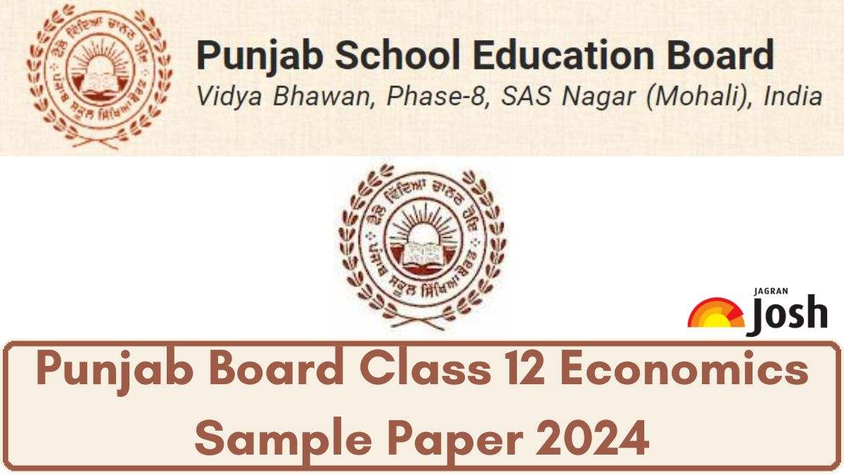 Get direct link to download the Class 12 Economics sample paper PDF for Punjab Board